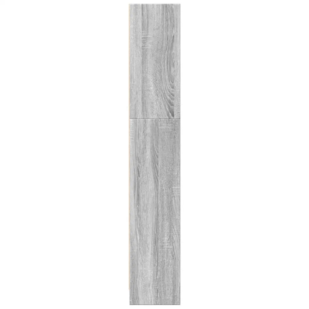 Libreria Grigio Sonoma 40x24x143 cm in Legno Multistrato 857788