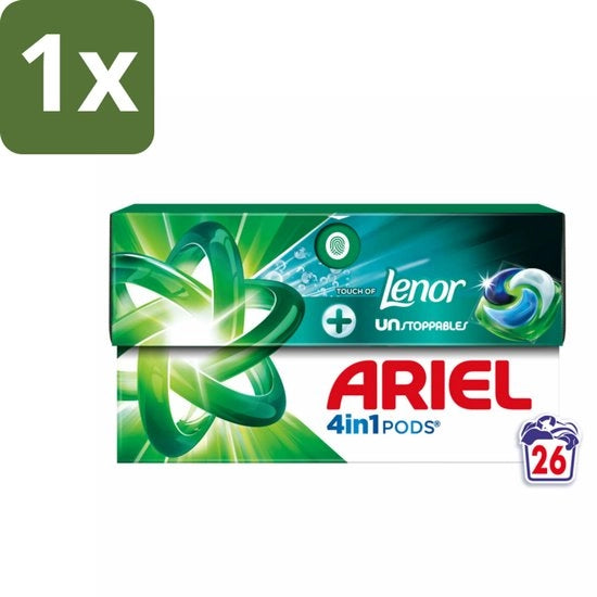 Lenzuola 4in1 - Capsule di Lavaggio - 26 Capsule - 1 Pezzo