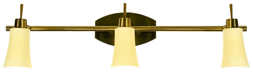 Applique da parete Kroton 3xG9 patina vetro Candellux