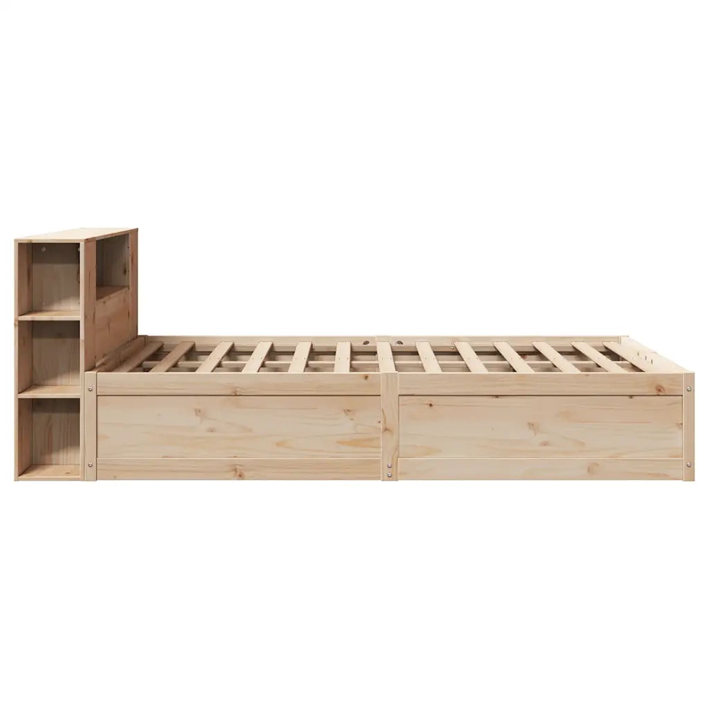 Letto senza Materasso 135x190 cm in Legno Massello di Pino 3323425