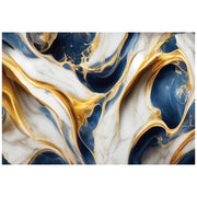 Trade Shop - Pannello Adesivo Effetto Marmo Astratto Fluido 120x300cm Pareti Paraschizzi Stanza -