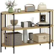 Tavolino da salotto ¨C Minimal ¨C 124x43,5x80 cm in legno e metallo