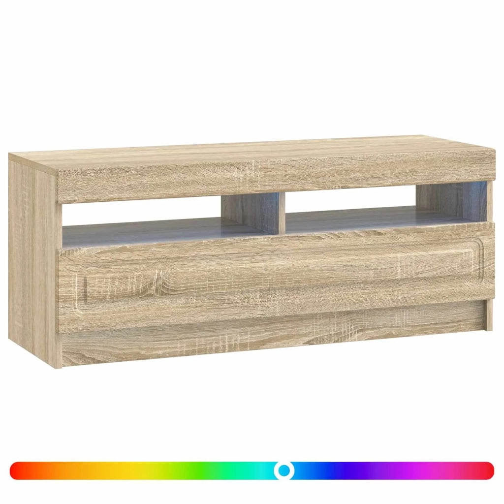 Mobile TV LED Rovere Sonoma Legno ingegnerizzato 897867