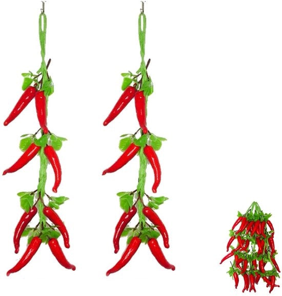Peper Finto Realistico - Finto Peper - Decorazione - Accessori Cucina - Materiale di Alta Qualità