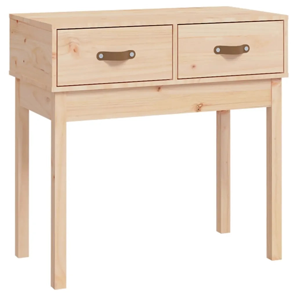 Tavolo Consolle 76,5x40x75 cm in Legno Massello di Pino 821749