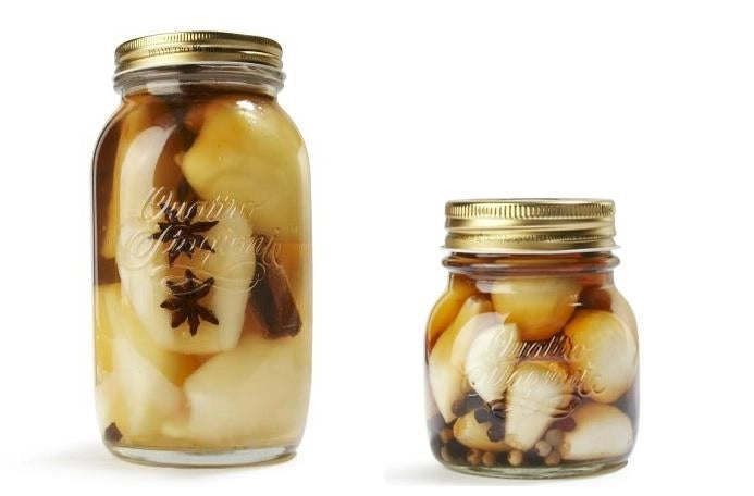 BARATTOLO 500CC QUATTRO STAGIONI BORMIOLI VASO PER CONSERVE TAPPO COMPATIBILE 70MM