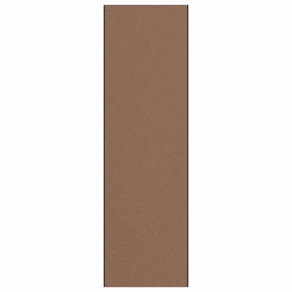 Zerbino d'ingresso moderno rettangolare 120 x 400 cm trattiene sporco e umidità in poliammide marrone 02_0057984
