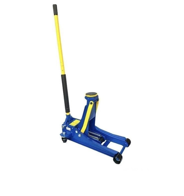 CRIC CRIK AUTO 4 TON RIBASSATO IDRAULICO BASSO CARRELLO OFFICINA CRIC BASSO