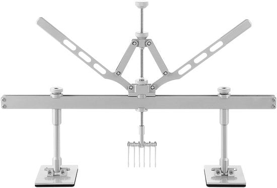 Set di estirpatori di buchi - 75 cm lungo estirpatore di buchi con 6 ganci. Adatto per l'estrazione di buchi da alluminio e acciaio. Duraturo e efficace.