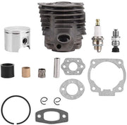 Kit di Accoppiamento e Pacciamatura Cilindrica di Alta Qualità - Compatibile con Husqvarna 50/51/55 - 46MM Accoppiatore Cilindrico - Robusto e Duraturo - Pezzi di Ricambio 503 60 91 71/503 16 16-02/501 76 18-02