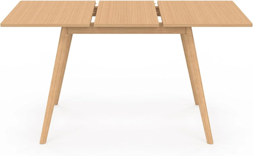 Tavolo da pranzo rettangolare allungabile NOOR 4-8 persone effetto legno 110-150 cm