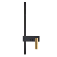 Lampada Da Parete App1439-w Right Black Gold