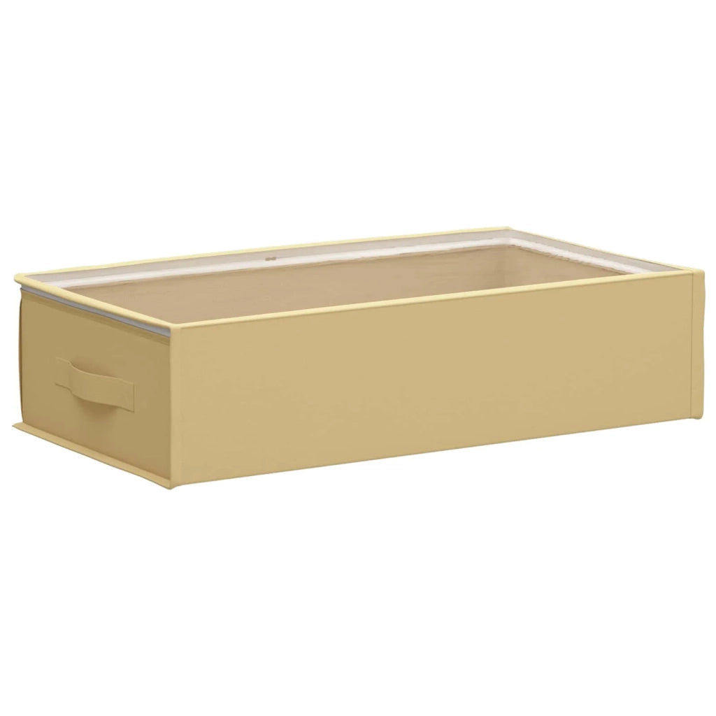 Scatola di stoccaggio con finestra trasparente in alto Crema CFW2265426