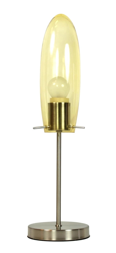 Lampada da tavolo Candellux MELOT 41-10813 cromata E27