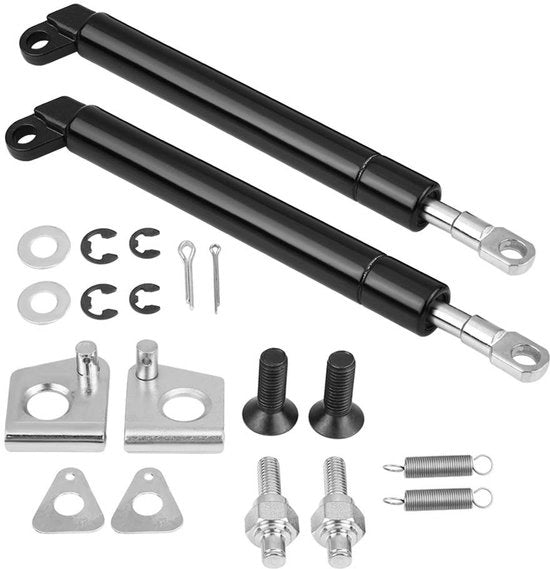 Veren per Achterklep in Acciaio - Sostituzione Perfetta - 1 Paire - Utilizzo affidabile - Per BT-50/PX 2011-2018 - Peso 567 g - Veri per Achterklep