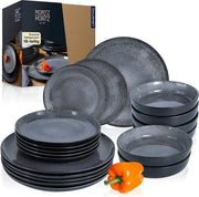 Set di piatti e tazze in materiale ecologico