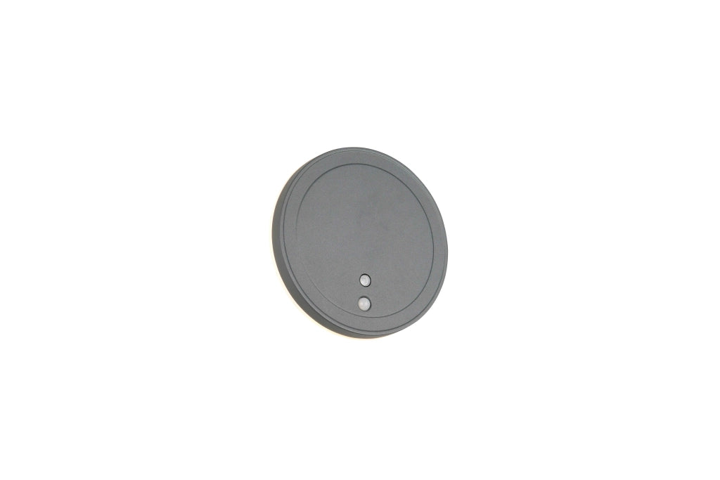 Applique da esterno LED ricaricabile, c/sensori, tonda, D 14 cm, Fortaleza