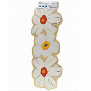 Trade Shop - Tappeto Tappetino Arredo Da Bagno 38x118cm Con Motivo Floreale Antiscivolo 87224 -