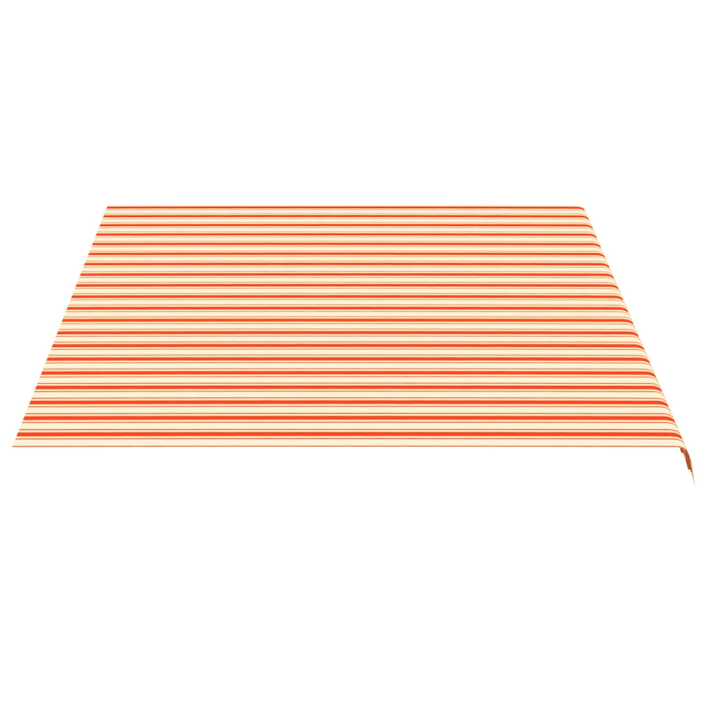 Tessuto di Ricambio per Tenda da Sole Giallo e Arancio 4,5x3,5m 312020