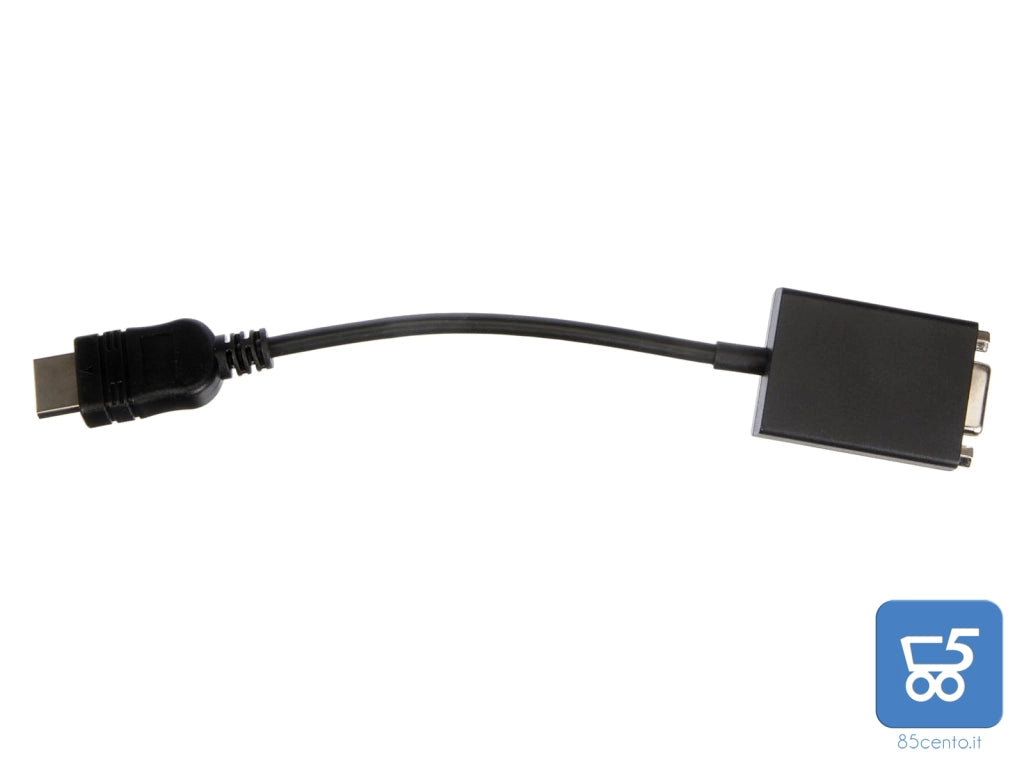 Convertitore da HDMI maschio a VGA femmina LENOVO per Monitor Risoluzione Max 1.920 x 1.080 a 60 Hz