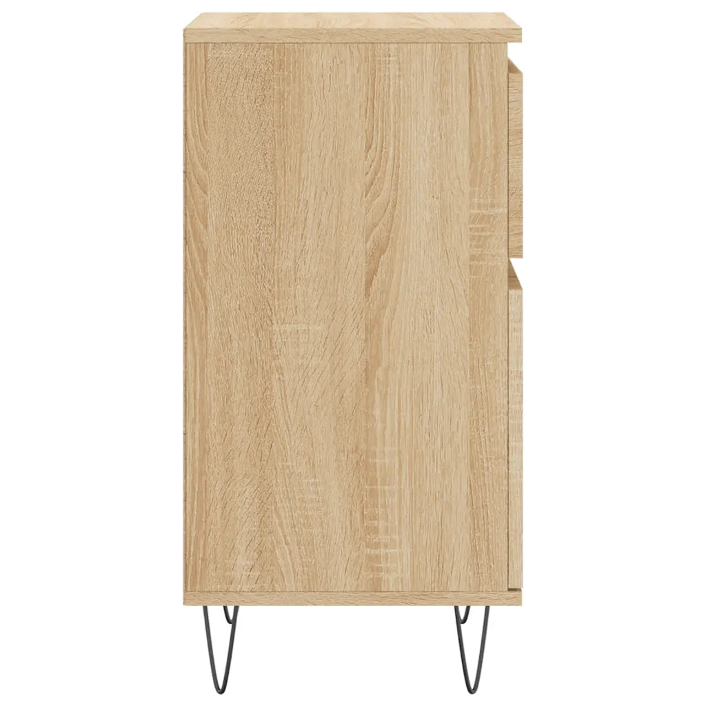 vidaXL Credenza Rovere Sonoma 40x35x70 cm in Legno Multistrato