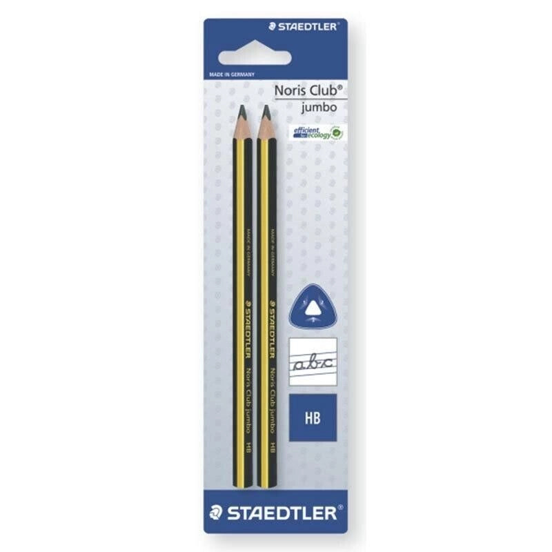 MATITA STAEDTLER JUMBO HB ALTA QUALITÀ 2 PZ