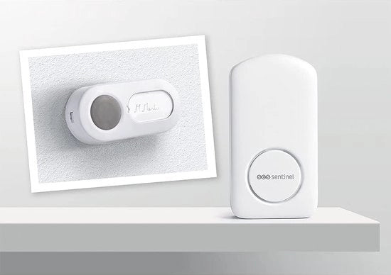 Sistema di allarme porta con ricevitore wireless – facile da installare – sostenibile