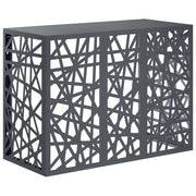 Copertura per condizionatore d'aria Antracite 110 x 50 x 80 cm 8014166