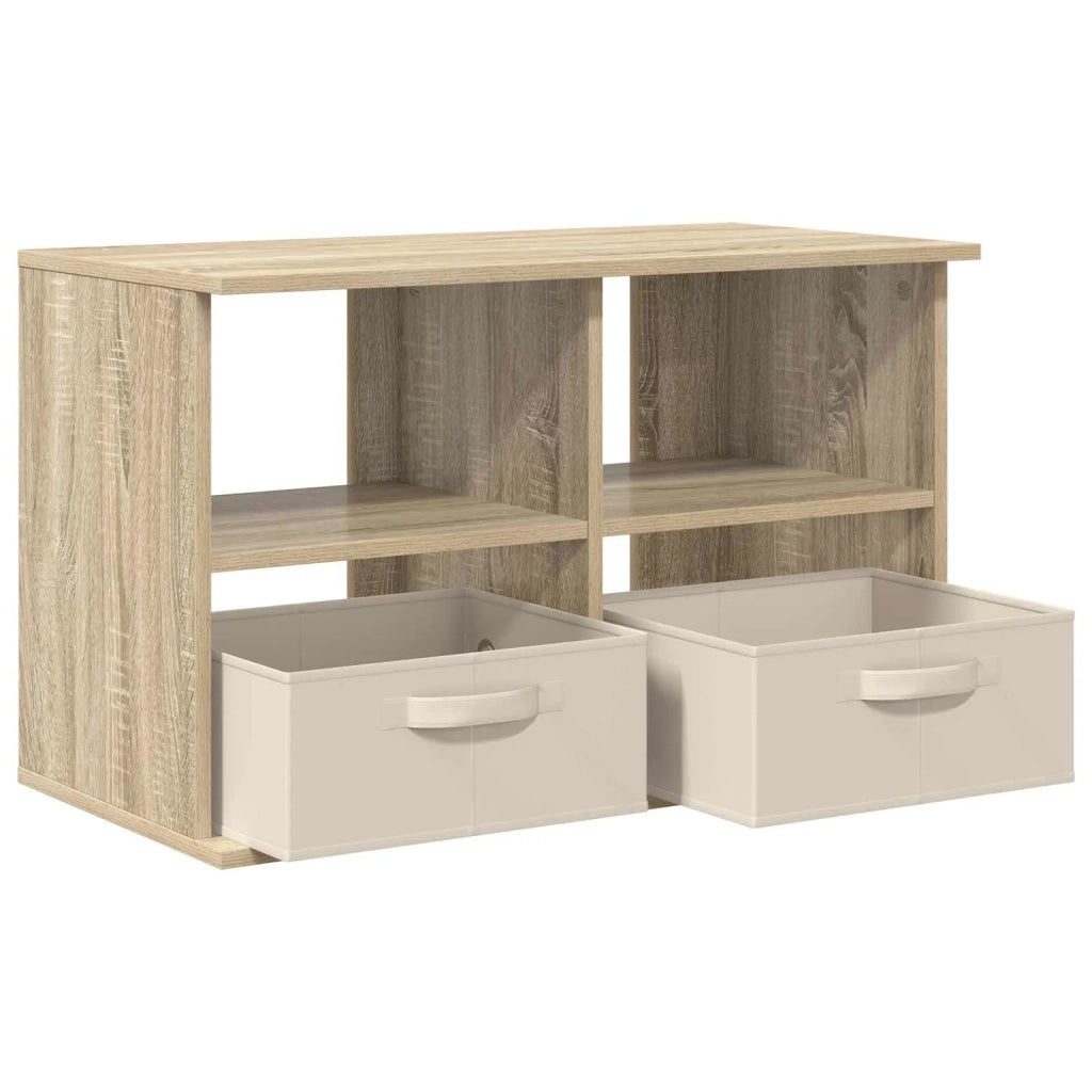Supporto TV con cassetto Rovere Sonoma 79 x 40 x 48 cm