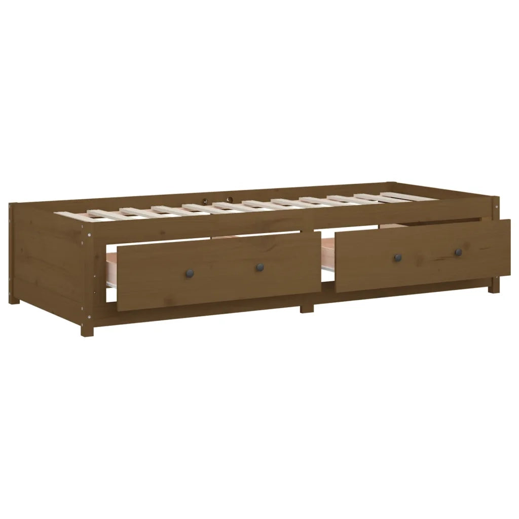 Divano letto | Sof¨¤ letto | Letto singolo senza Materasso Ambra 90x200cm Legno di Pino