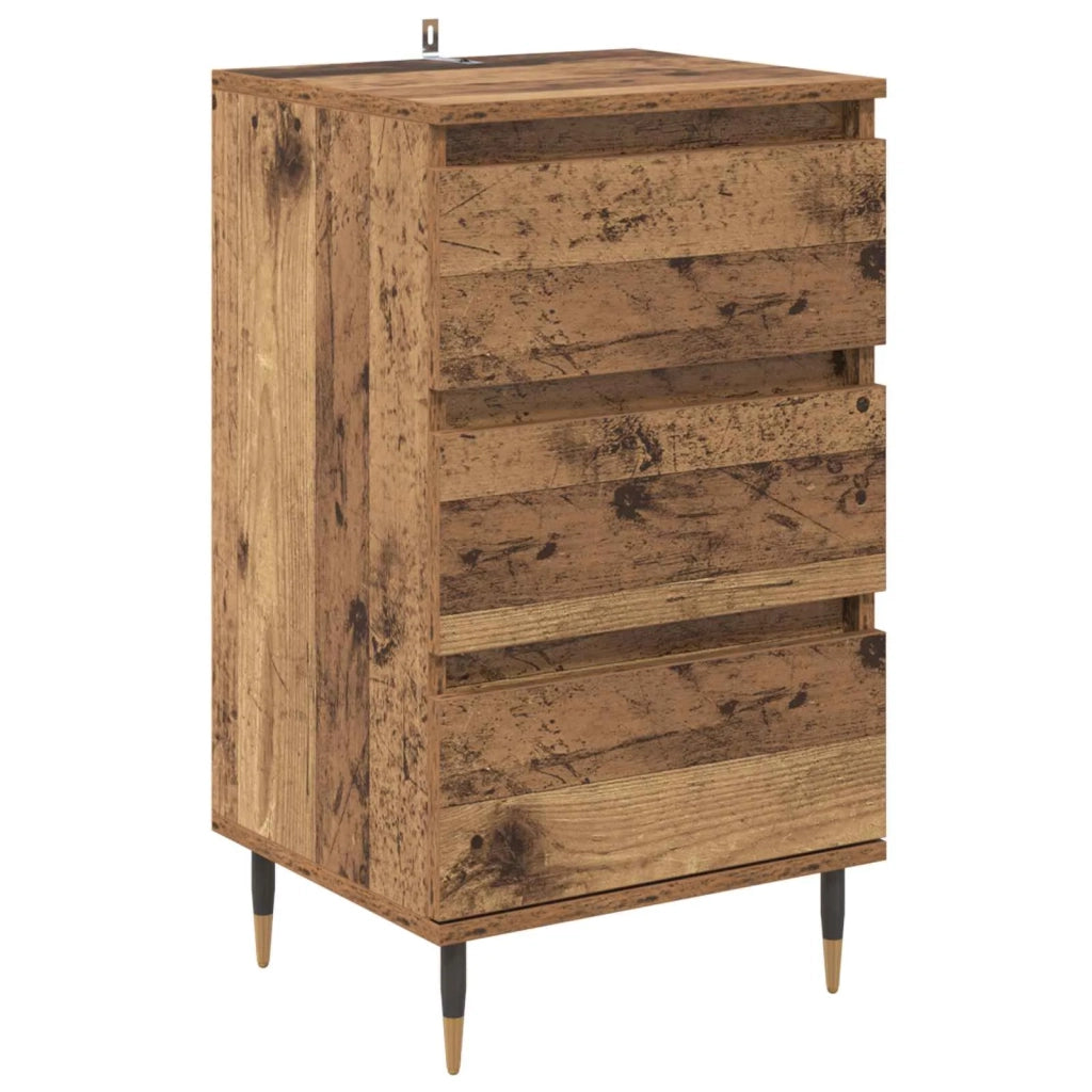 Credenza | Madia | Buffet da pranzo | Armadio da pranzo Legno vecchio 35 x 40 x 70 cm Legno multistrato