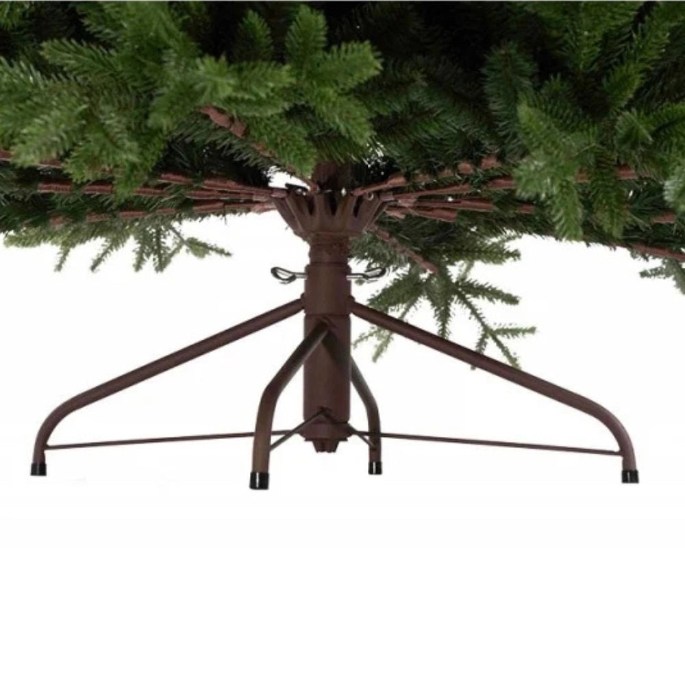 Albero di natale artificiale realistico folto dankan h 180 cm