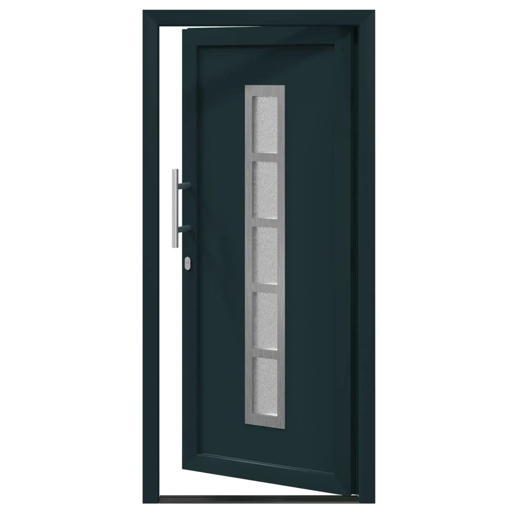 Porta Frontale Antracite 88 x 200 cm PVC 3445679