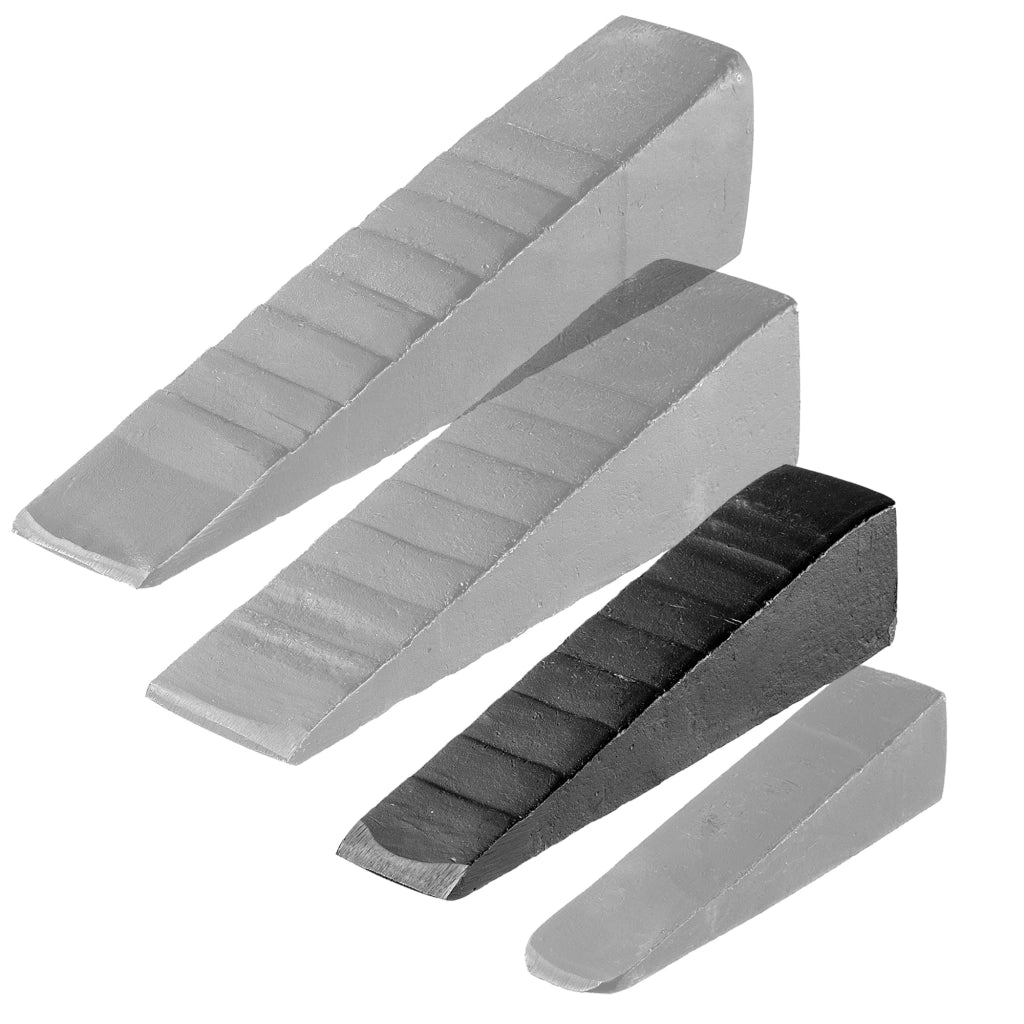 Cuneo forgiato KADAX per spaccare la legna, spaccare la legna da ardere, spaccalegna in acciaio resistente da 2 kg