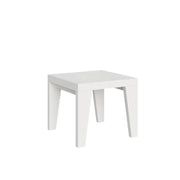 Tavolo allungabile 90/246x90 cm Naxy colore bianco frassino