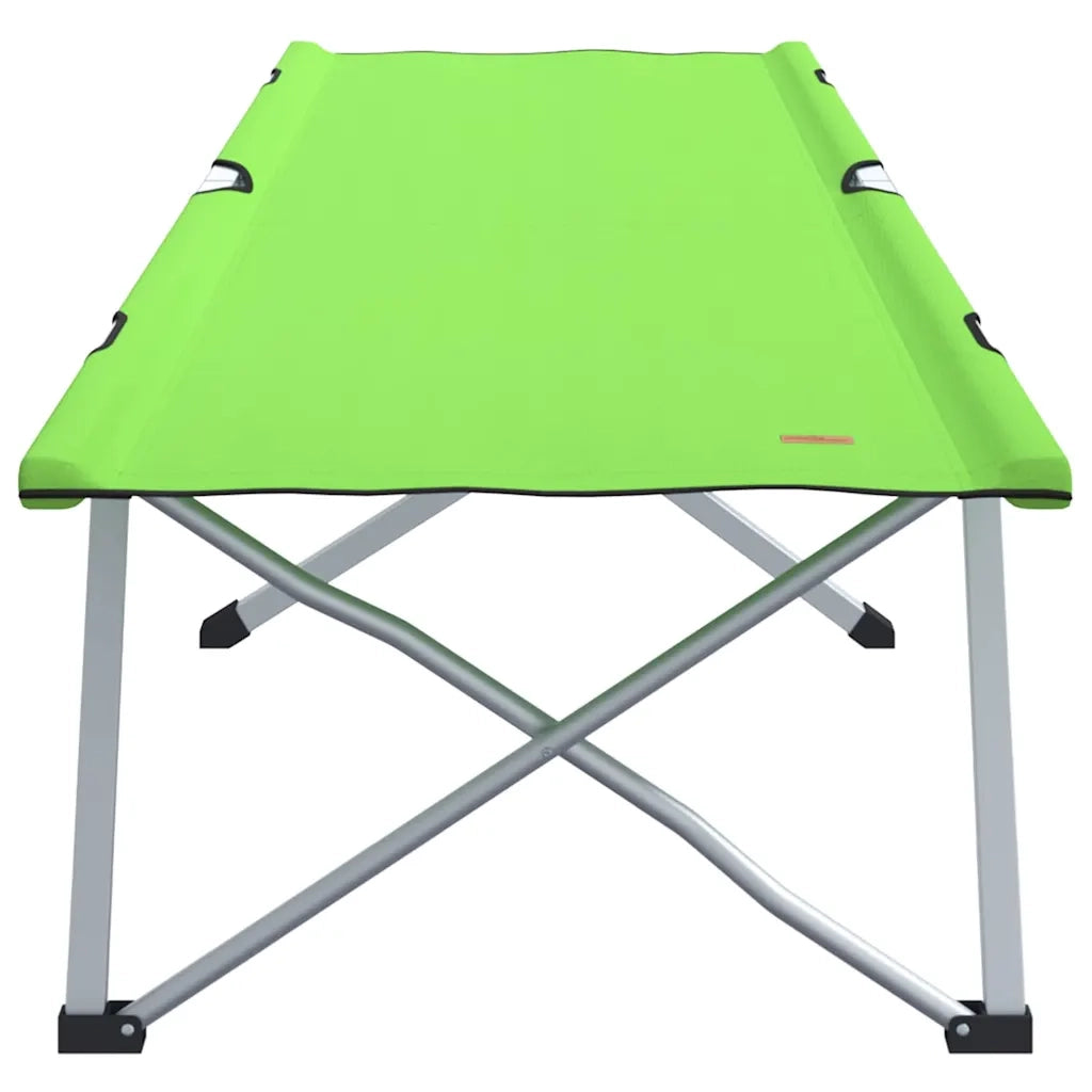 Letto da campeggio pieghevole Verde 194 x 62,5 x 42,5 cm CFW2634616