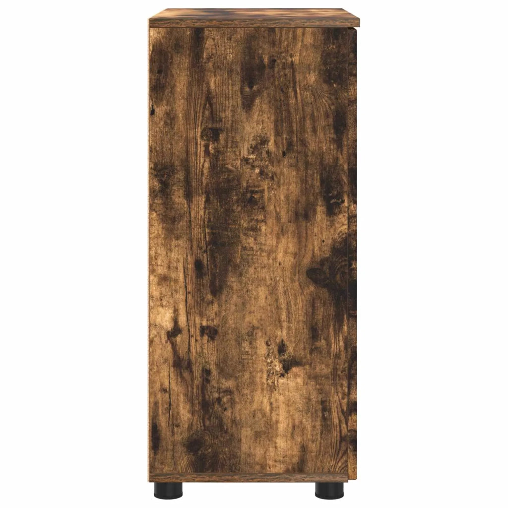 Mobile da Bagno con archiviazione Rovere fumé 60 x 35 x 80 cm 883309