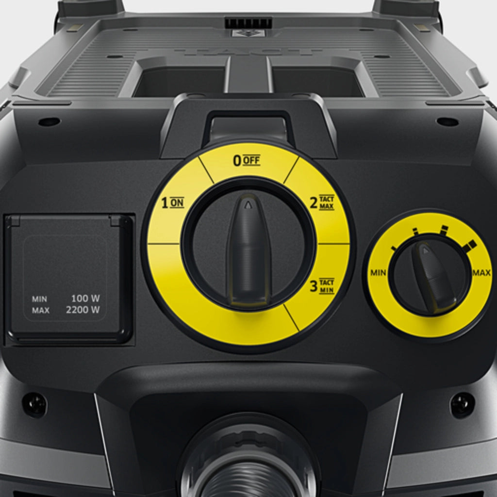 KARCHER Bidone aspiratutto Professionale NT 50/1 Tact Te L - Portata aria: 74 l/s - Aspirazione: 273 / 27.3 mbar / kPa - Capacità del contenitore: 50 l