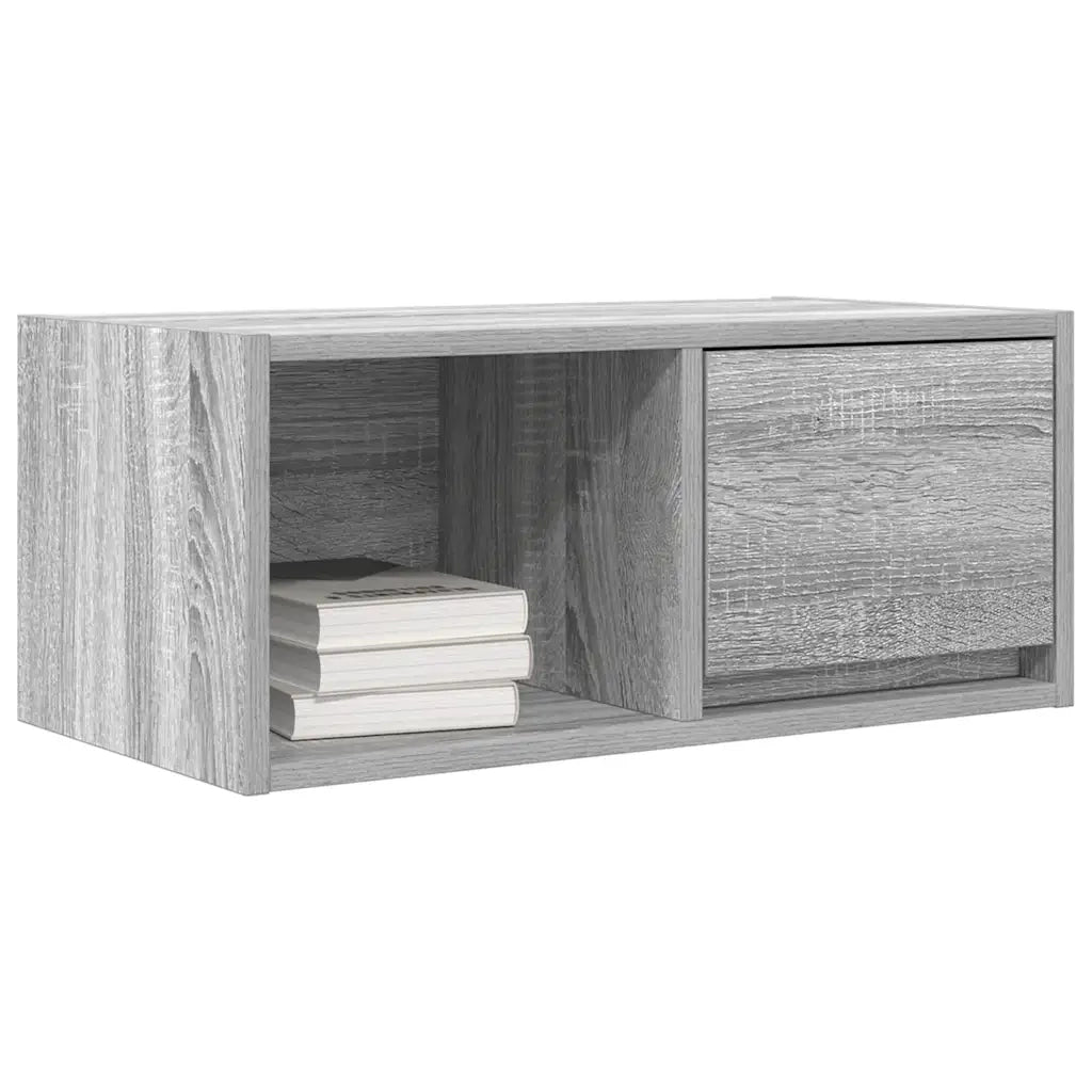 Mobili TV 2pz Grigio Sonoma 60x31x25,5 cm Legno Multistrato 861447