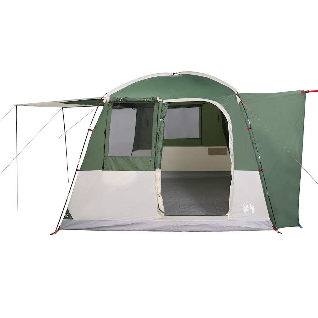 Tenda da Campeggio per Auto per 4 Persone-Tenda per Famiglie Verde Impermeabile 167637