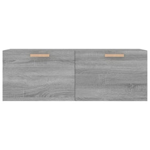 Mobile Pensile Grigio Sonoma 100x36,5x35 cm Legno Multistrato