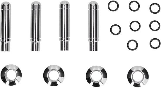Kit di sostituzione per la maniglia della porta - 8 pezzi - ABS + Acciaio inox - Adatto per Trax/Cruze/Malibu - Facile da utilizzare - Prestazioni migliorate