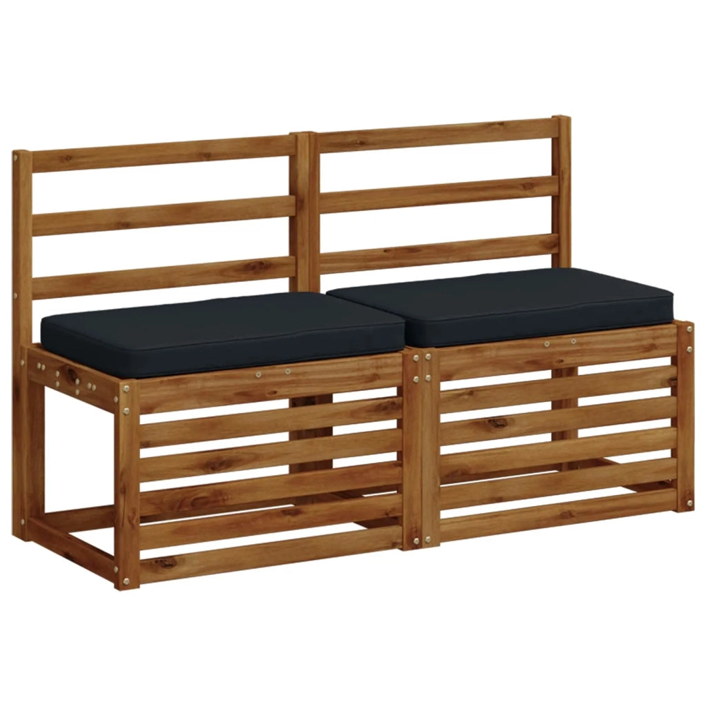 Cuscino per Panchina a 1 Pezzo VUGHT 100% Poliestere Blu Scuro 951006