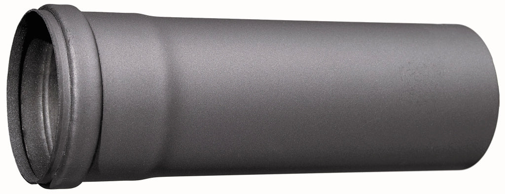 Smalbo TUBO PER STUFE A PELLET Col. Nero opaco cm. 8x 25 2.00 pz