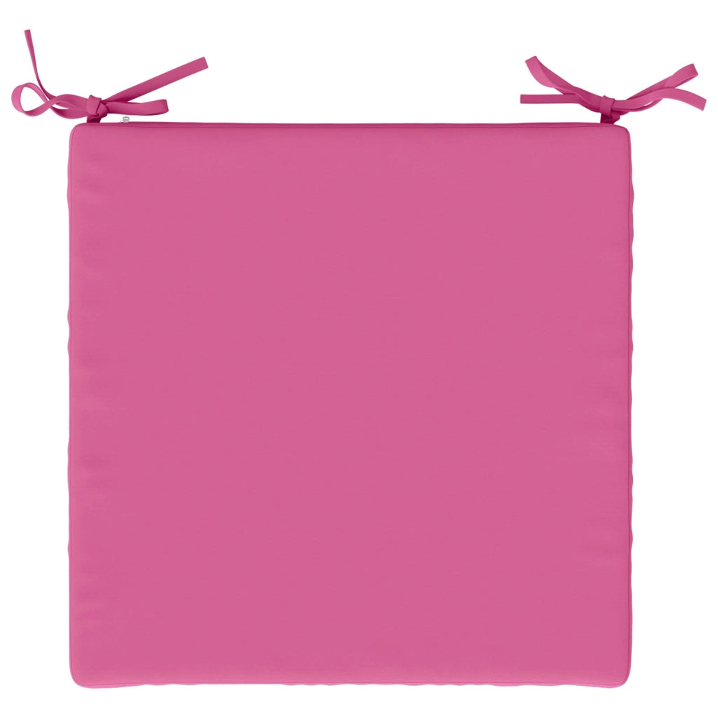 Cuscini per Sedia in 4 Pezzi SOEST 4 pz 100% Poliestere Rosa 944406