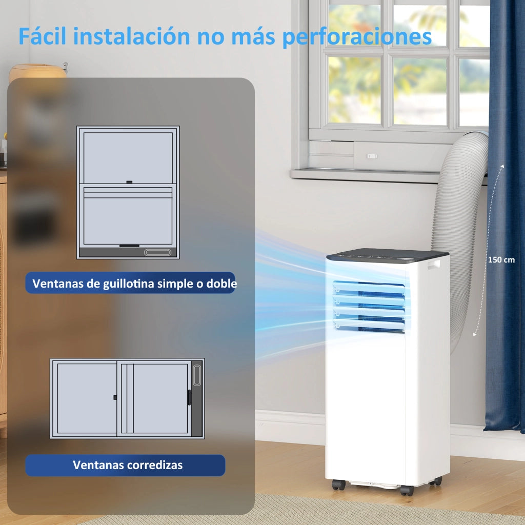 Condizionatore Portatile 9000 BTU ¨C zephmum ¨C Bianco