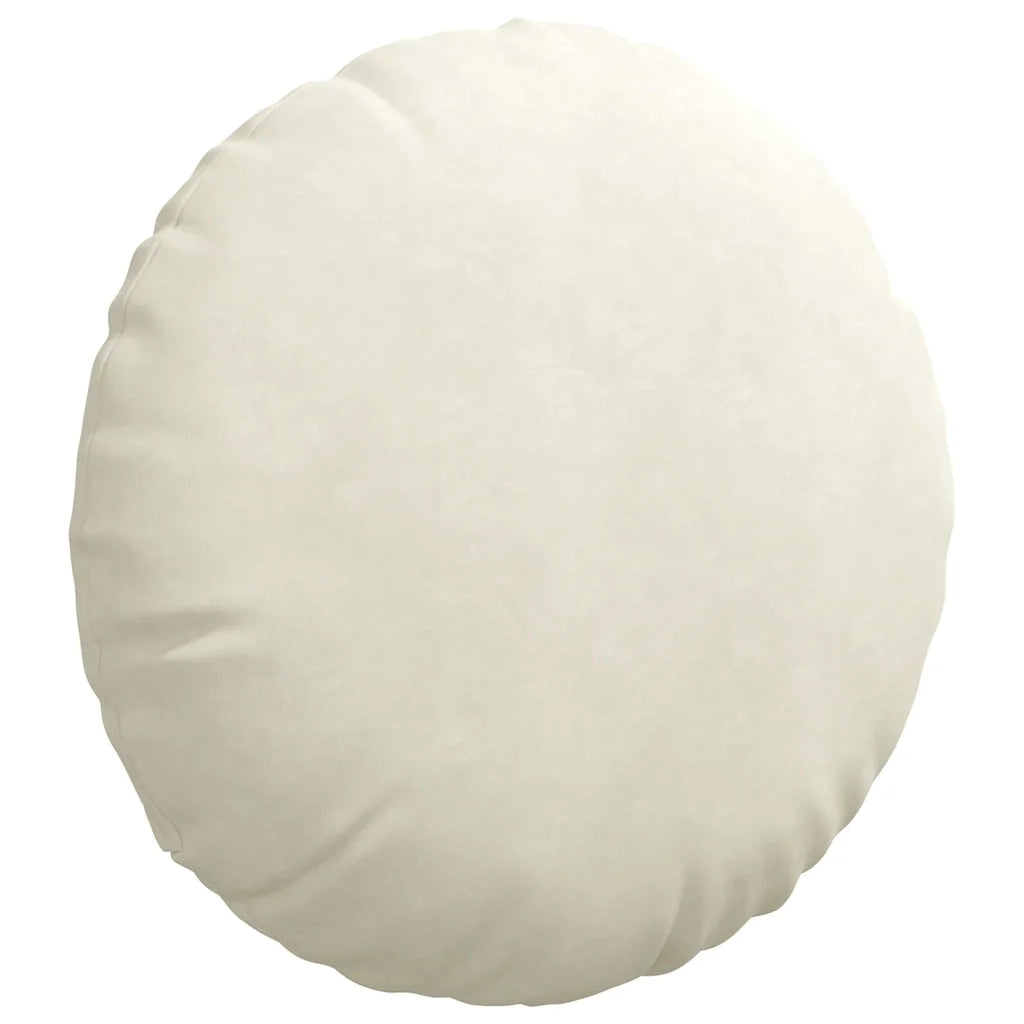 Cuscini per Seduta 2 pz | Cuscini per sedie Crema ? 80 x 29 cm Velluto