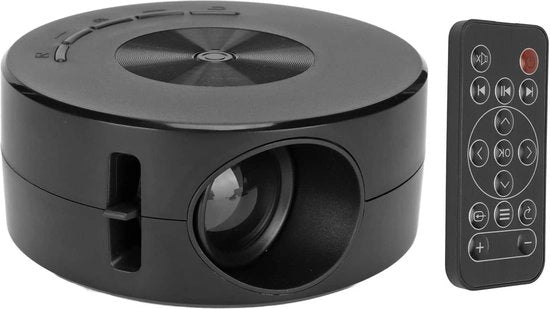 Proiettore Mini LED a Schermo Comune con Suono Chiara Protezione per gli Occhi Cinema Portatile Multifunzionale per l'Uso in Casa.