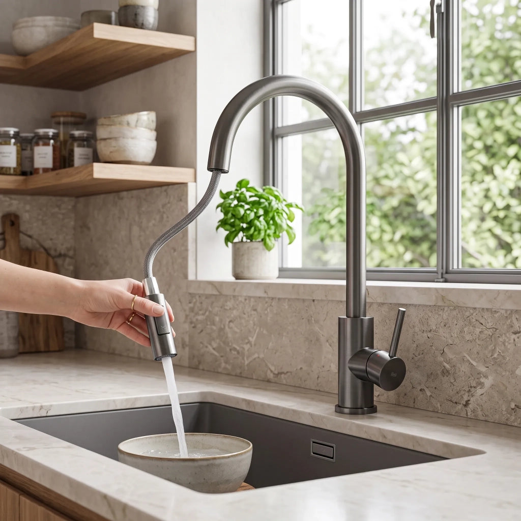Punta Con Aeratore Per Rubinetto Da Cucina Rea Fresh Titan