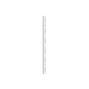 Cremagliera binario singolo - 50 cm. - bianco